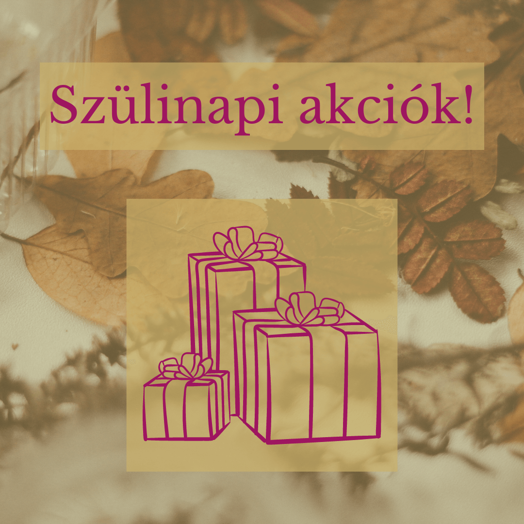 Novemberben nnepeljk a szletsnapunkat!